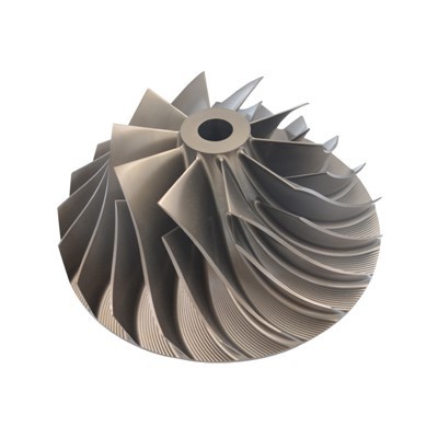 Nikkelblendi gastúrbínuhjól